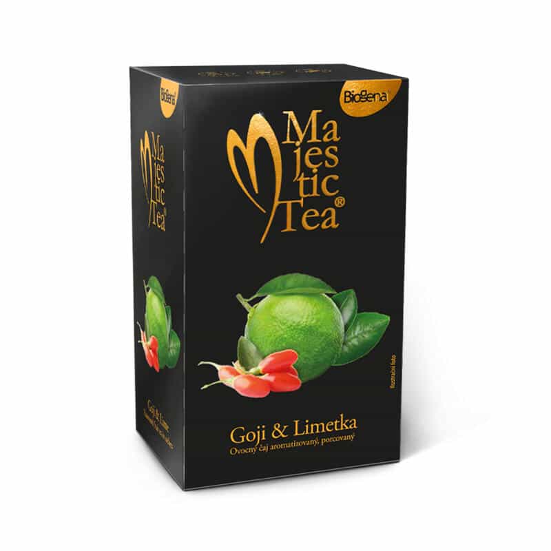 Biogena Čaj Majestic Tea Goji a Limetka 20 x 2,5 g