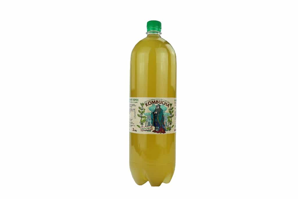 Kombucha meduňka Stevikom 2l