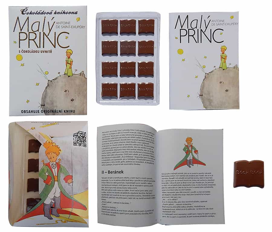 Čokoládová knihovna 60g - Malý princ