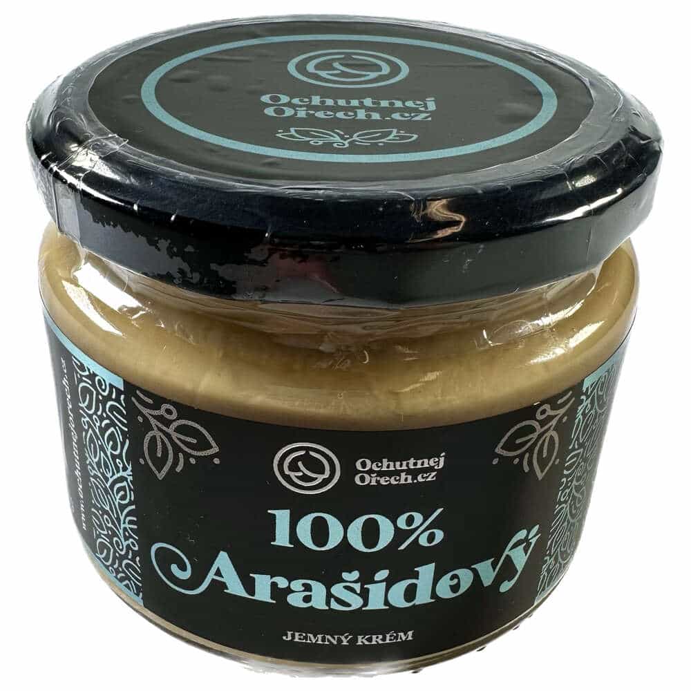 100% Arašídové máslo jemné