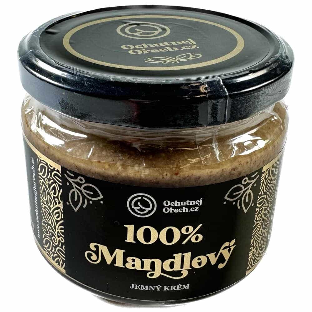 100% Mandlové máslo jemné