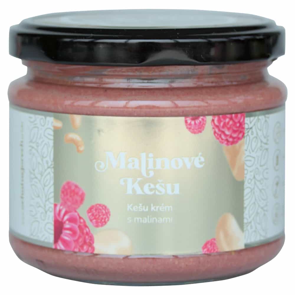 Krém malinové kešu