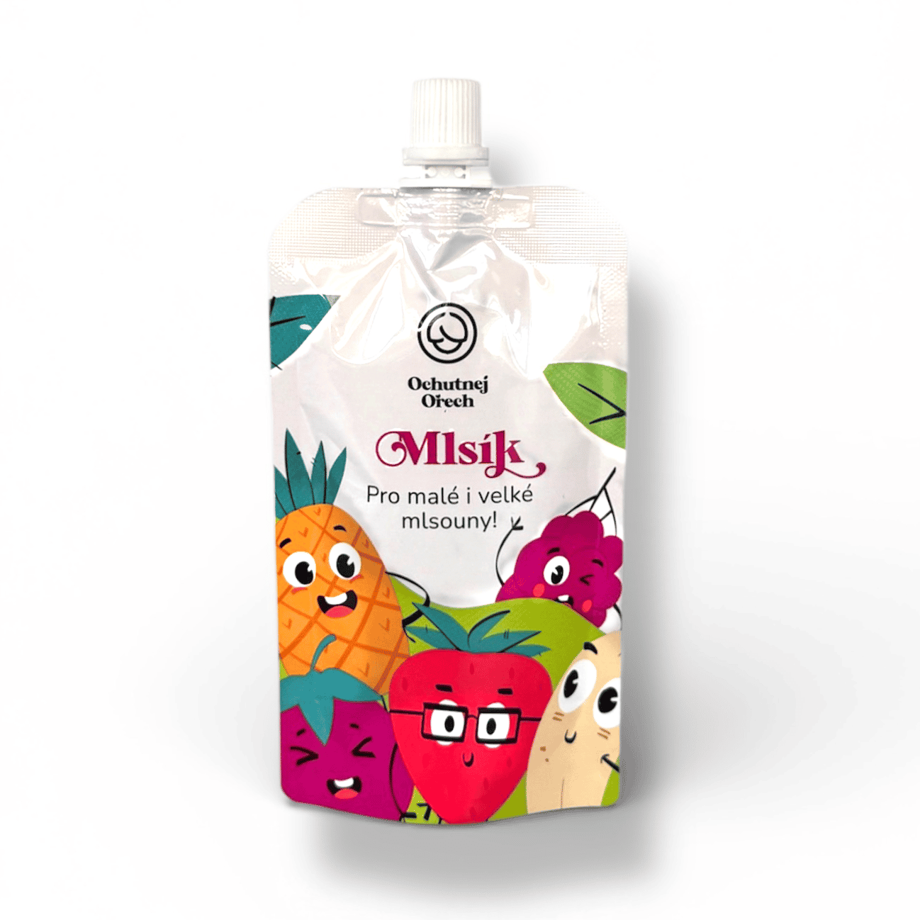 Mlsík taštička arašídová s jahodami