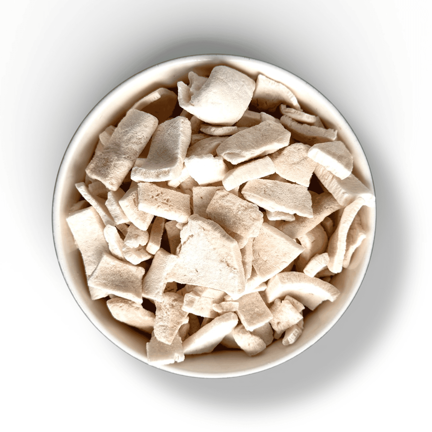 Mrazem sušený kokos plátky