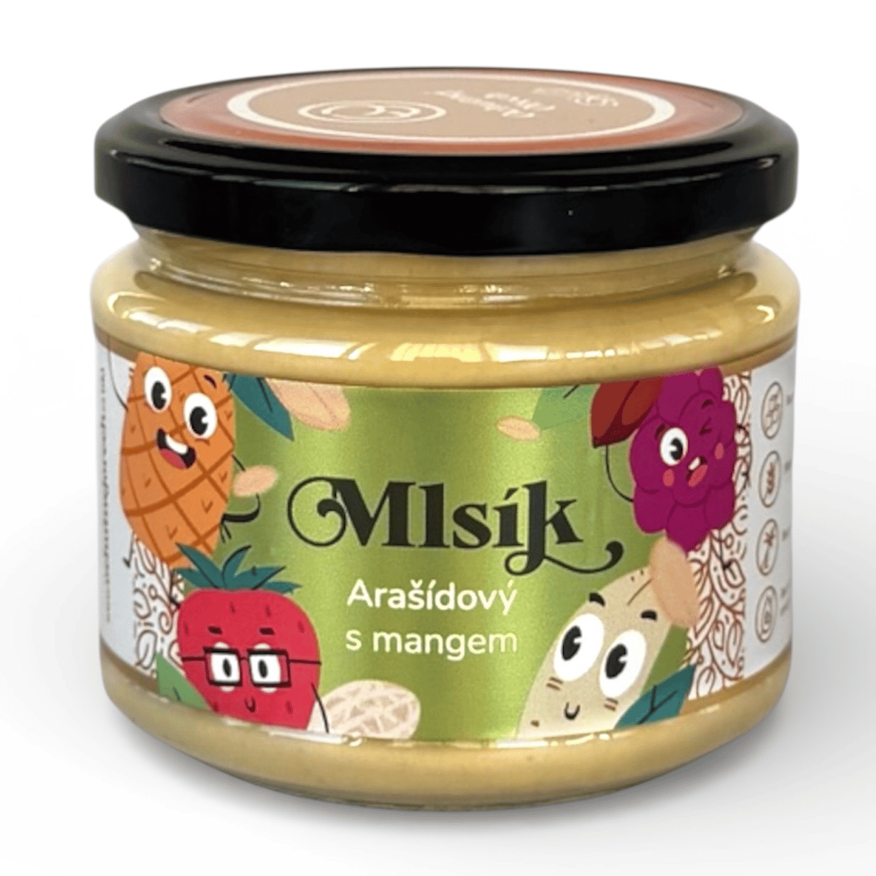 Mlsík krém arašídový s mangem