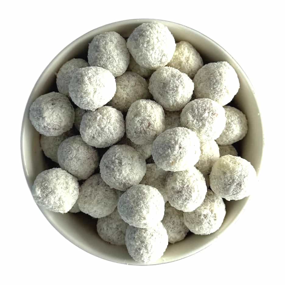 Mlsík jablečné kuličky s KOKOSOVOU polevou