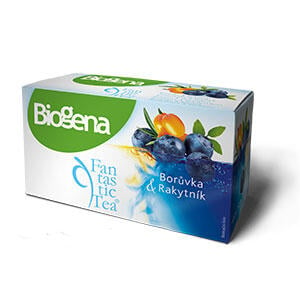 Biogena Čaj Fantastic Tea Borůvka a Rakytník 20 x 2 g