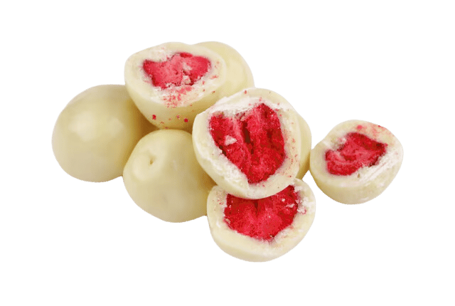 Sušené ovoce v bílé čokoládě a jogurtu