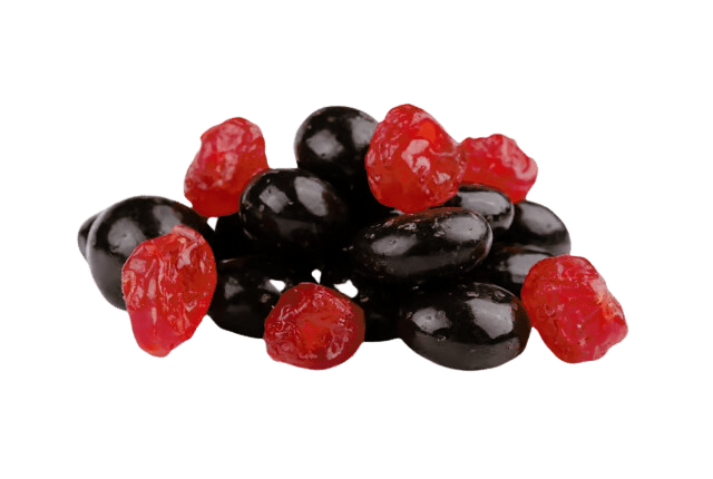 Sušené ovoce v karobu