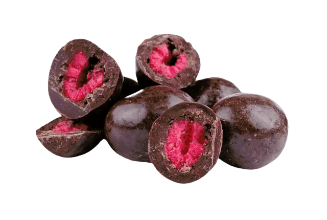 Lyofilizované ovoce v čokoládě