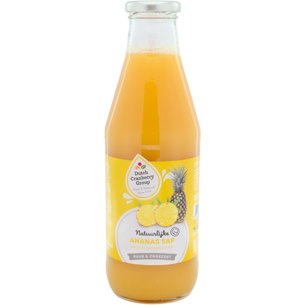 Šťáva ananas 100% neslazená 750 ml