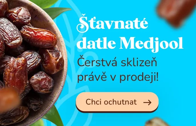 Nová sklizeň Datlí Medjool