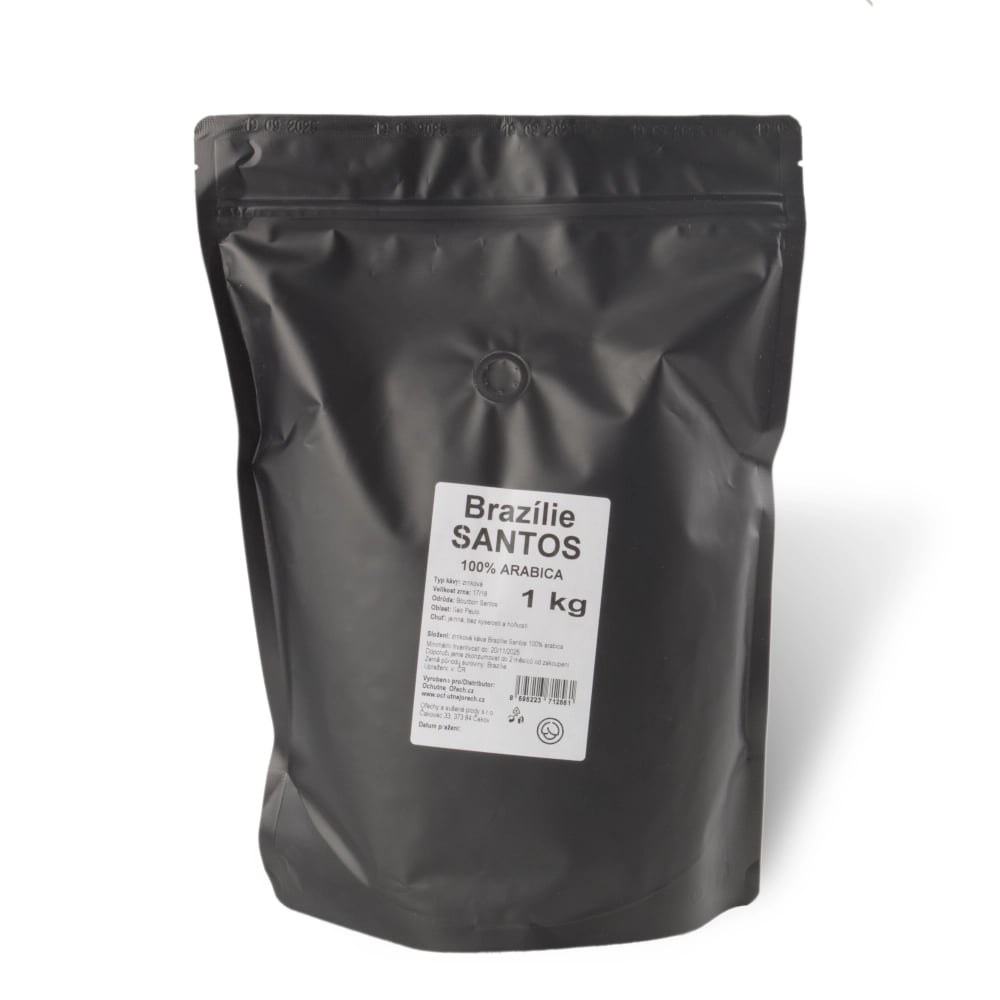 Káva BRAZÍLIE SANTOS 100% ARABICA 1kg