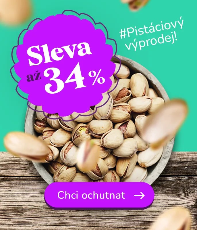 Pistáciový výprodej!