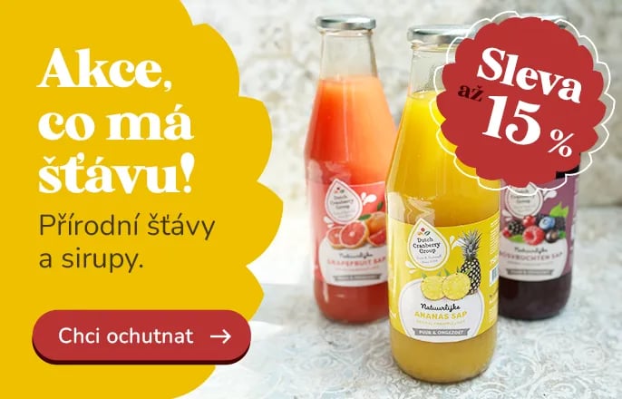 Akce co má šťávu!