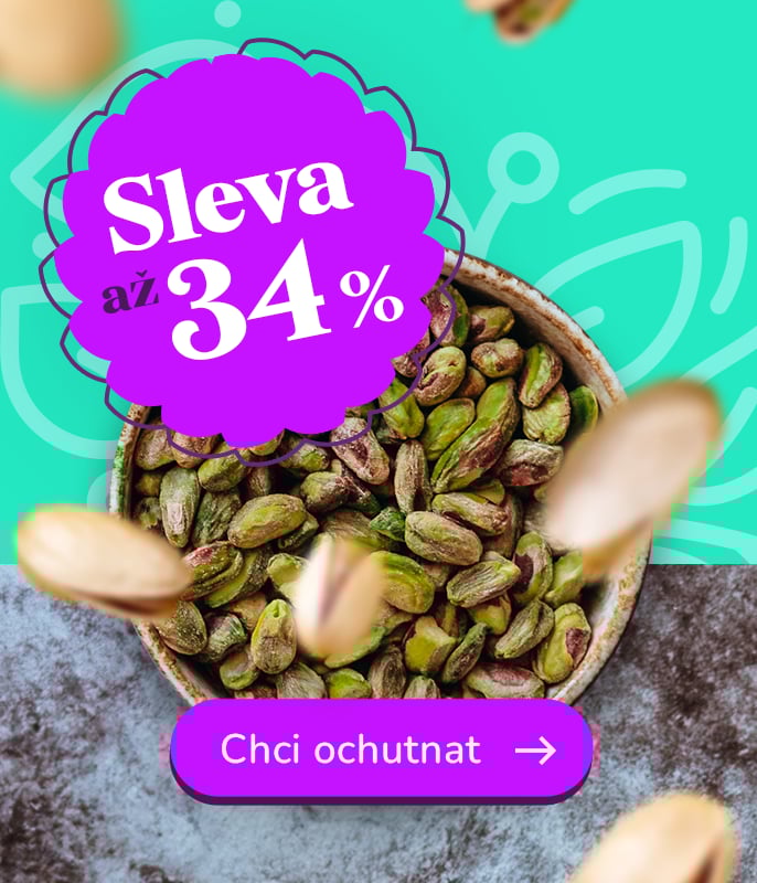 Slevy na pistácie!