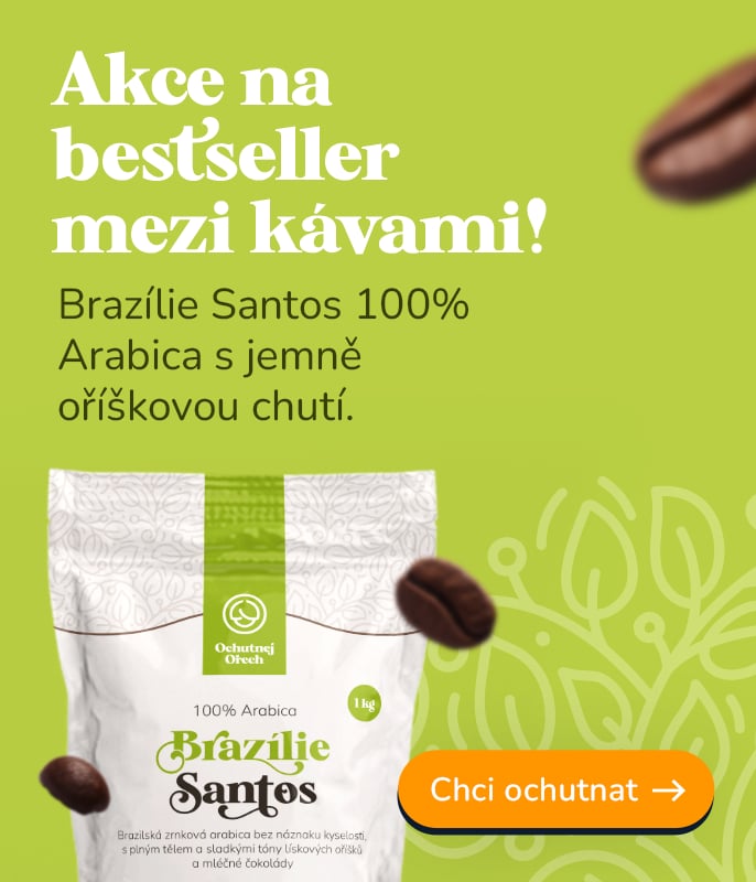 Akce na kávu Santos!