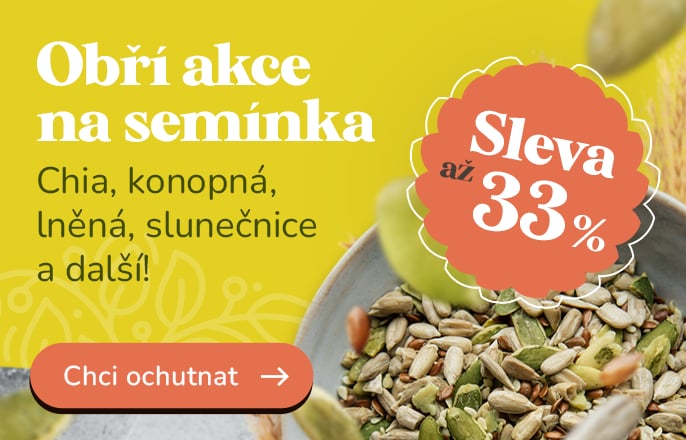 Obří akce na semínka!