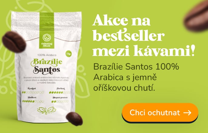 Akce na kávu Santos!