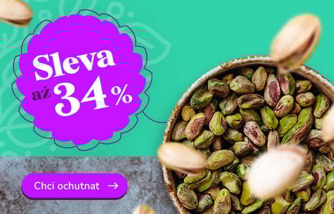 Slevy na pistácie!
