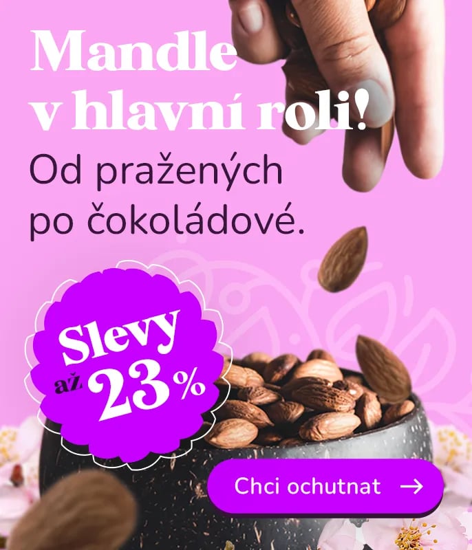 Akce na mandle!