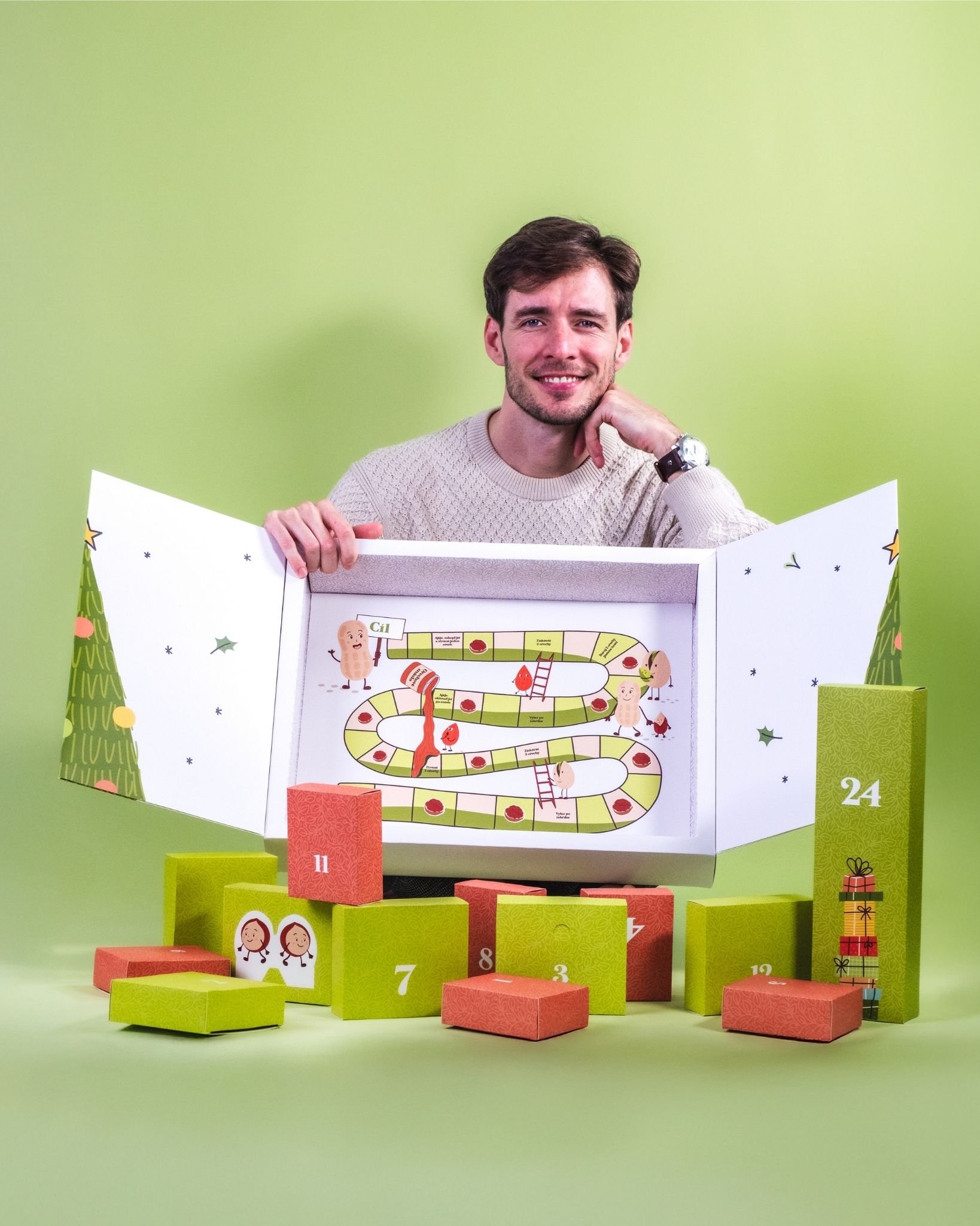 Adventní kalendář s deskovou hrou