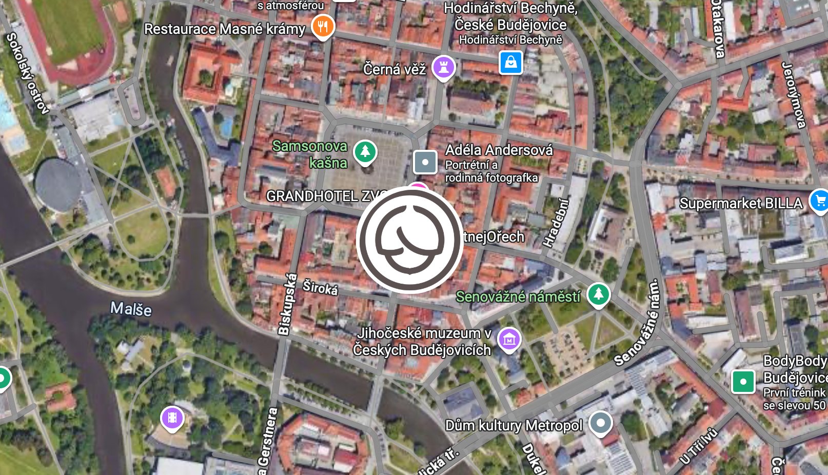 Mapa: Kde nás najdete