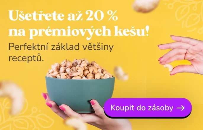Prémiové kešu v akci!