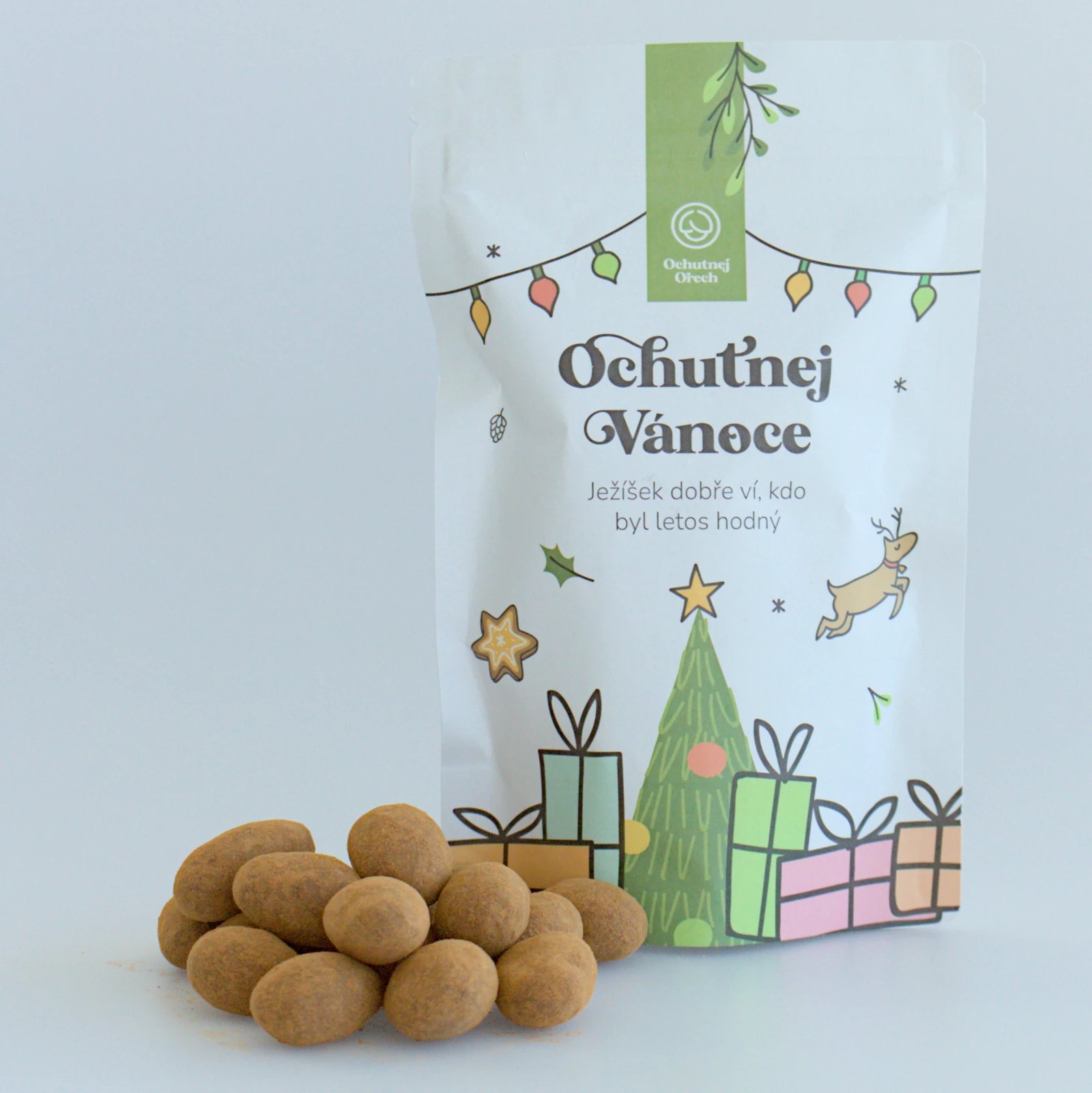 Ochutnej Vánoce - Mandle se skořicí v mléčné čokoládě