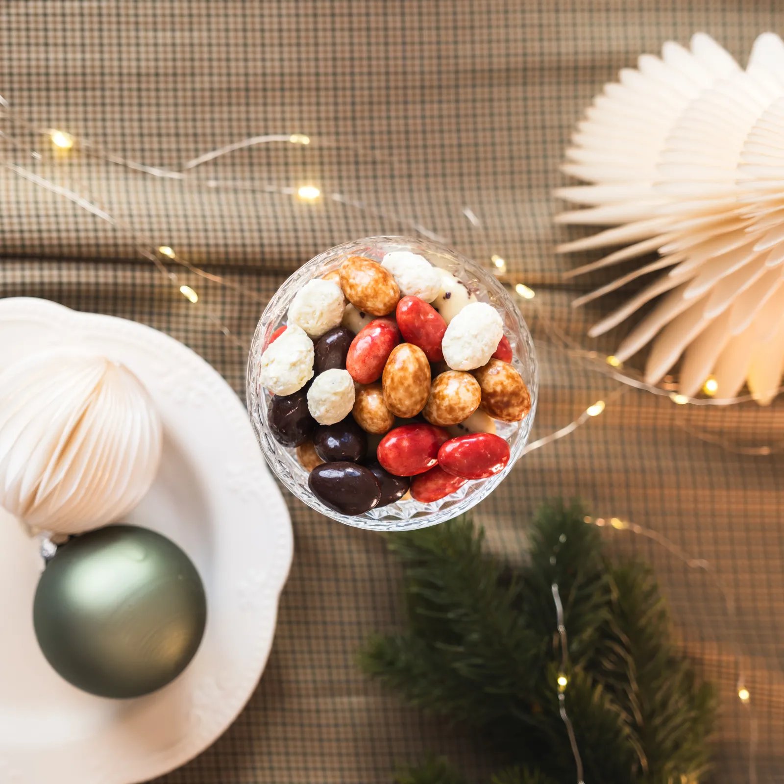 Dárkový kornout Šťastné a Veselé 600g