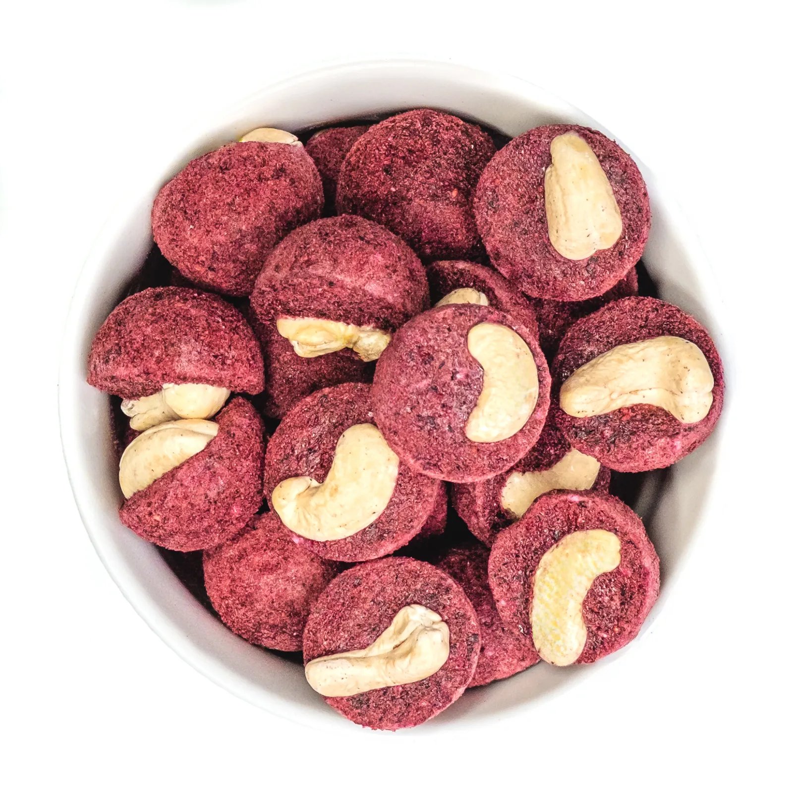 Zmrzlinový kopeček borůvka a kešu