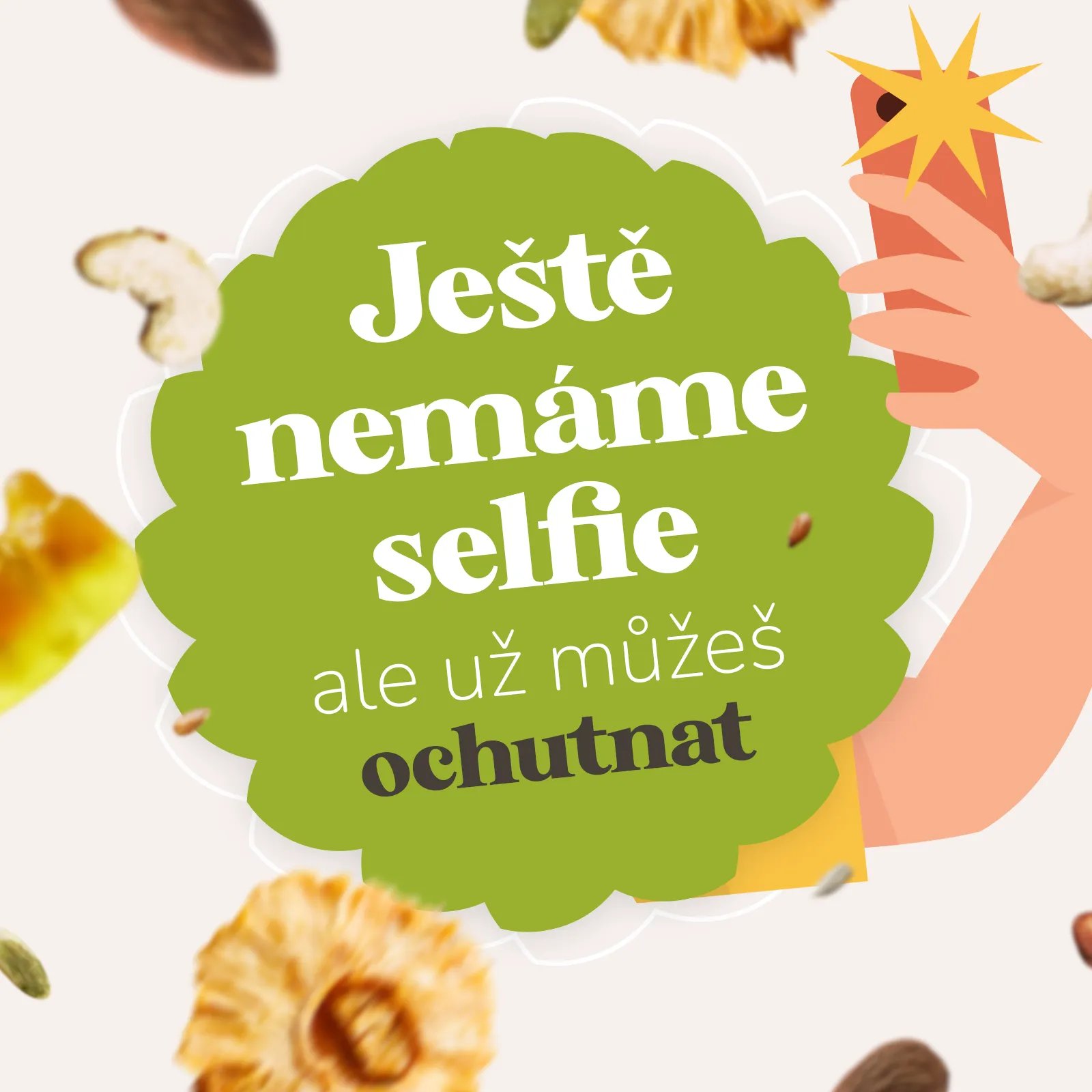 Lyofilizovaná jahoda celá