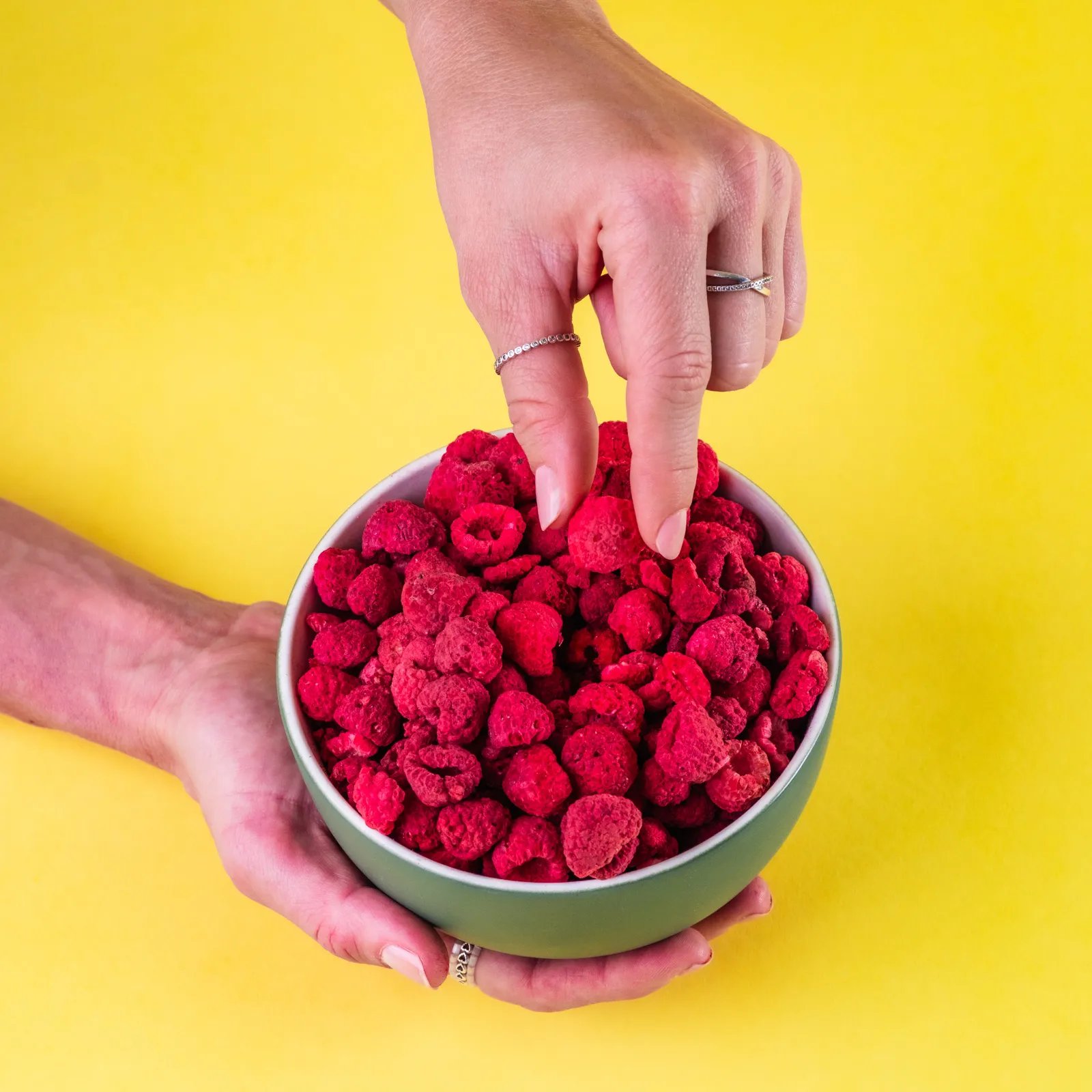 Lyofilizované maliny (mrazem sušené)