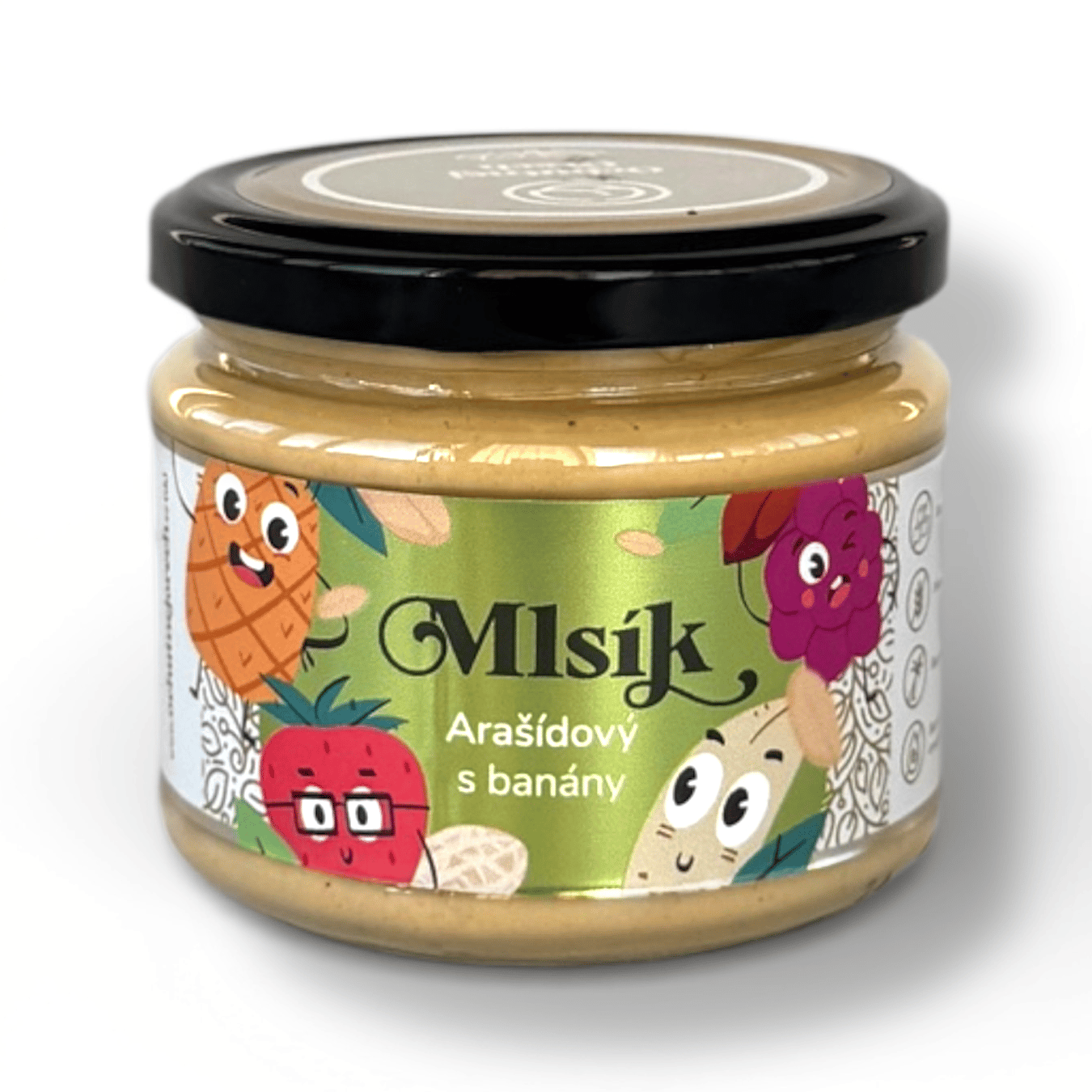 Mlsík arašídy s banánem