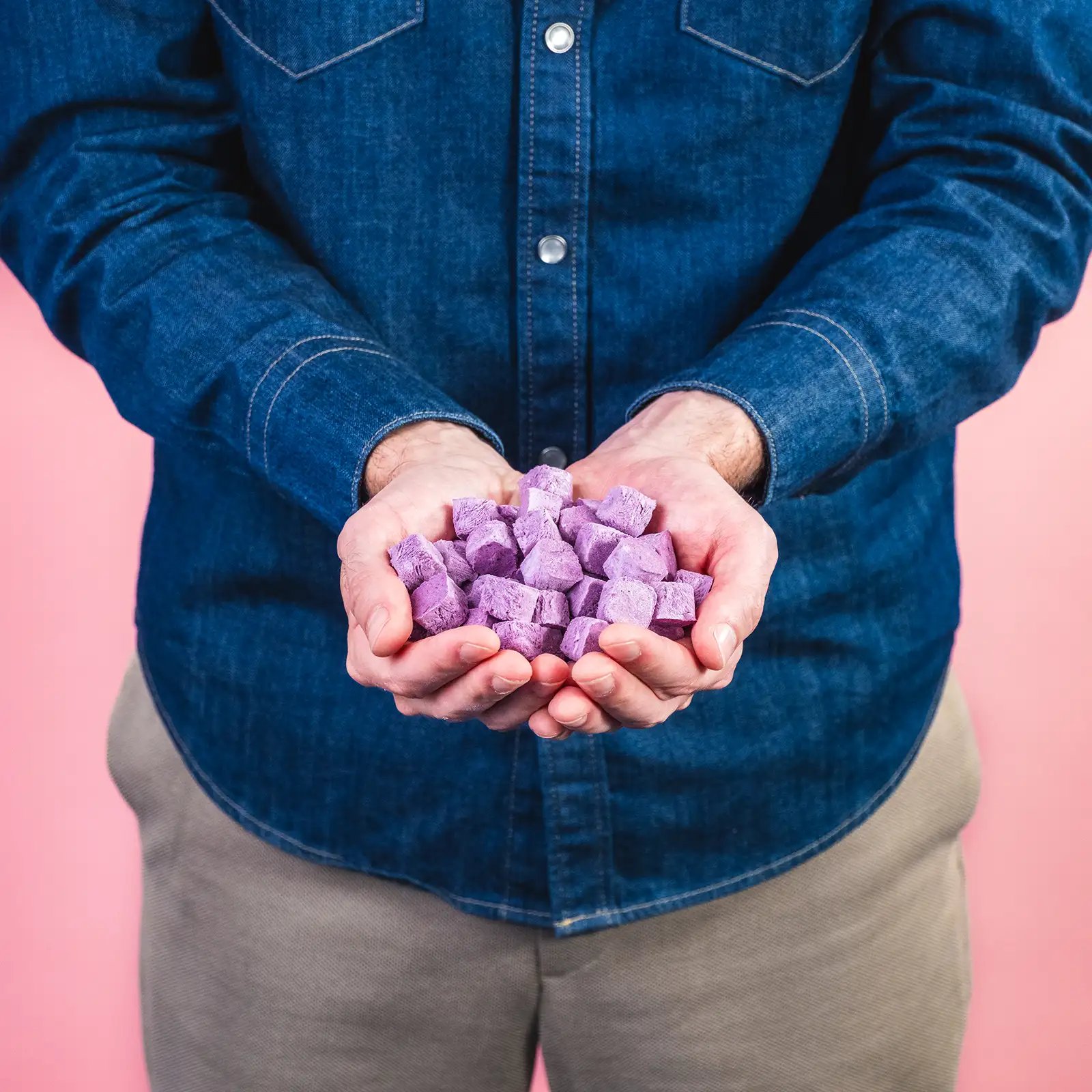 Lyo smoothie kostky borůvka