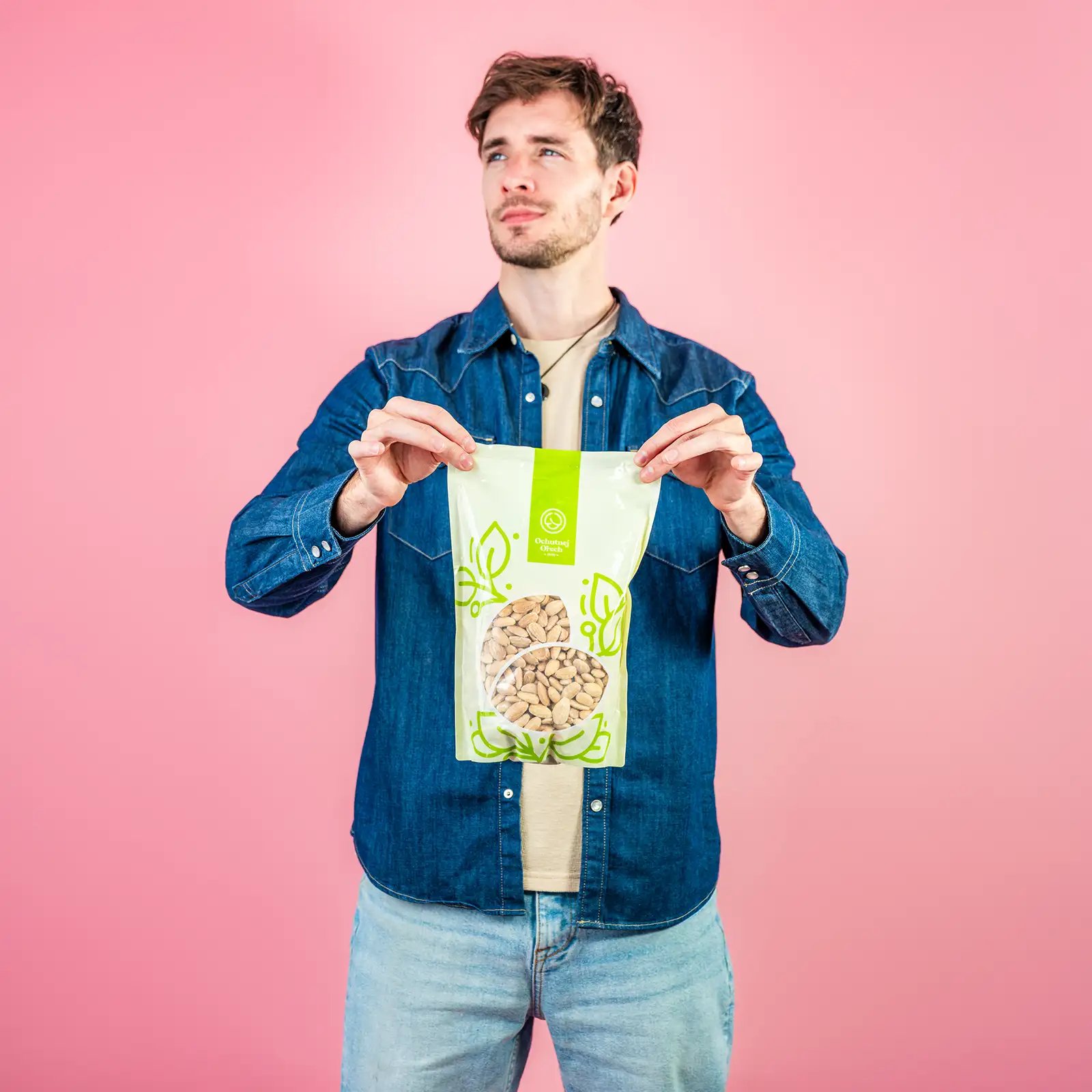 Mandle jádra pražená solená, 23-25 VELKÁ