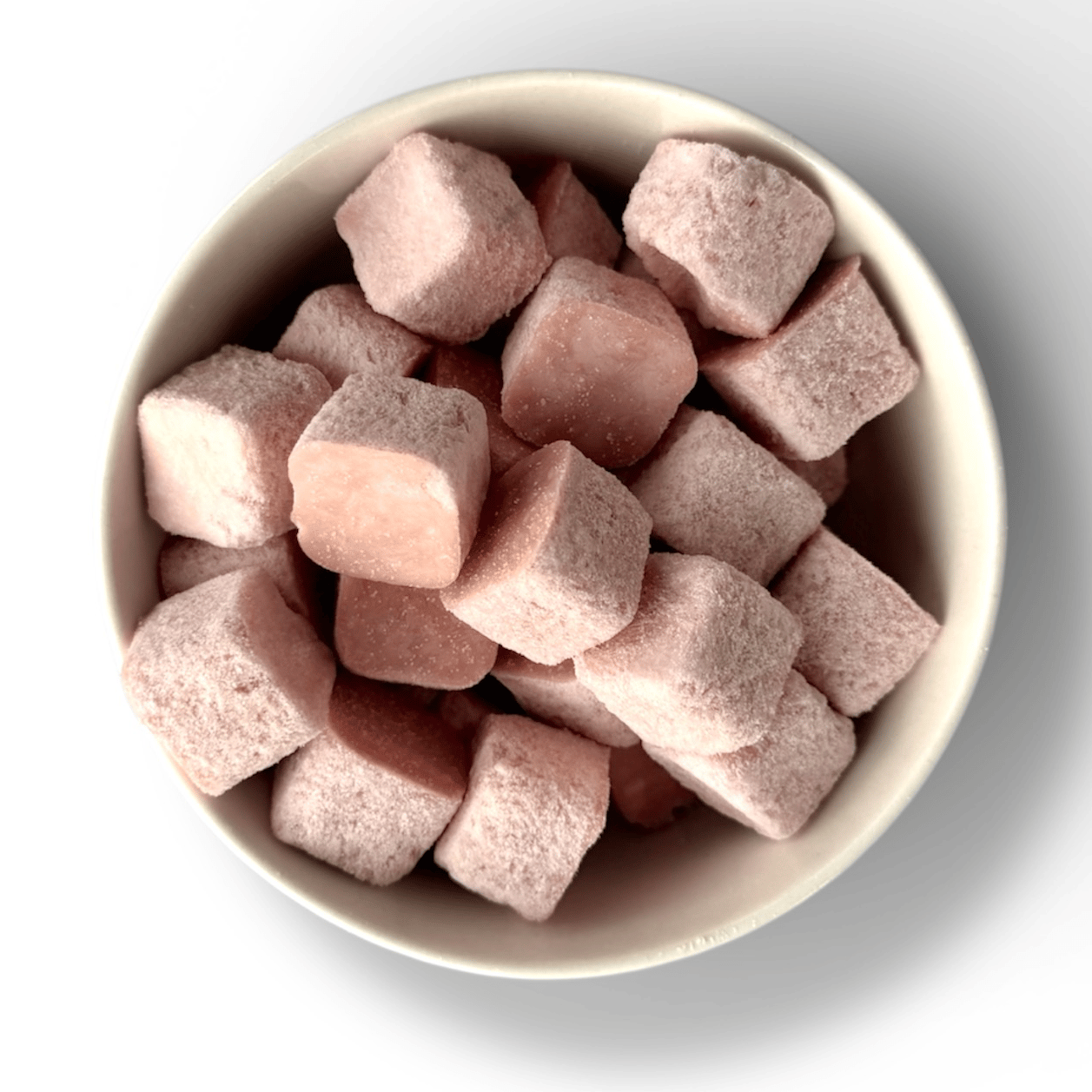 Lyofilizované kostky kokos - jablko - třešně