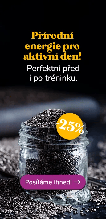 Chia semínka - sleva -25% - na všechna balení!
