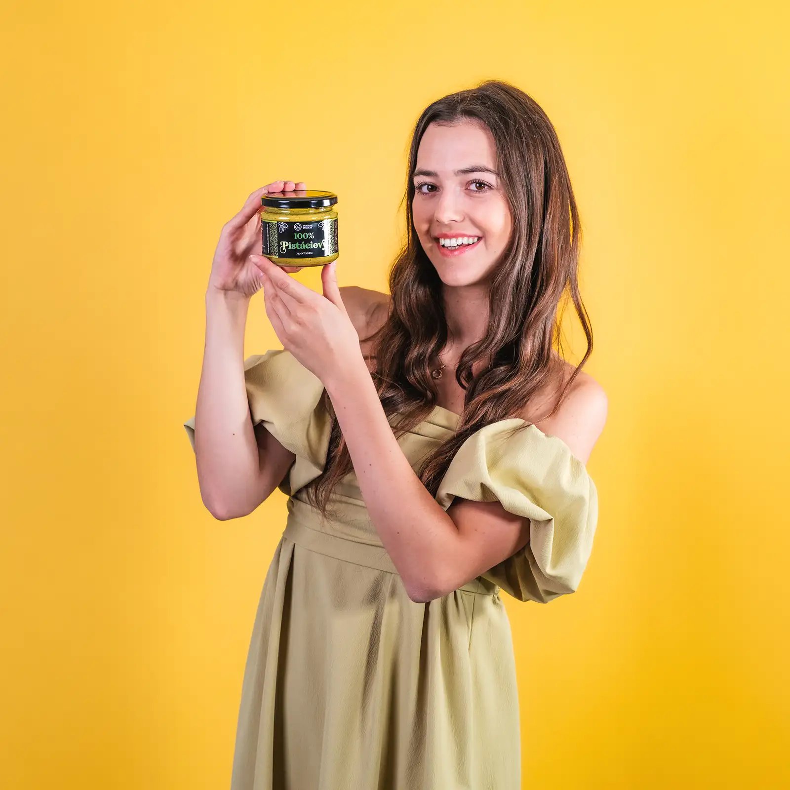 100% Pistáciové máslo jemné