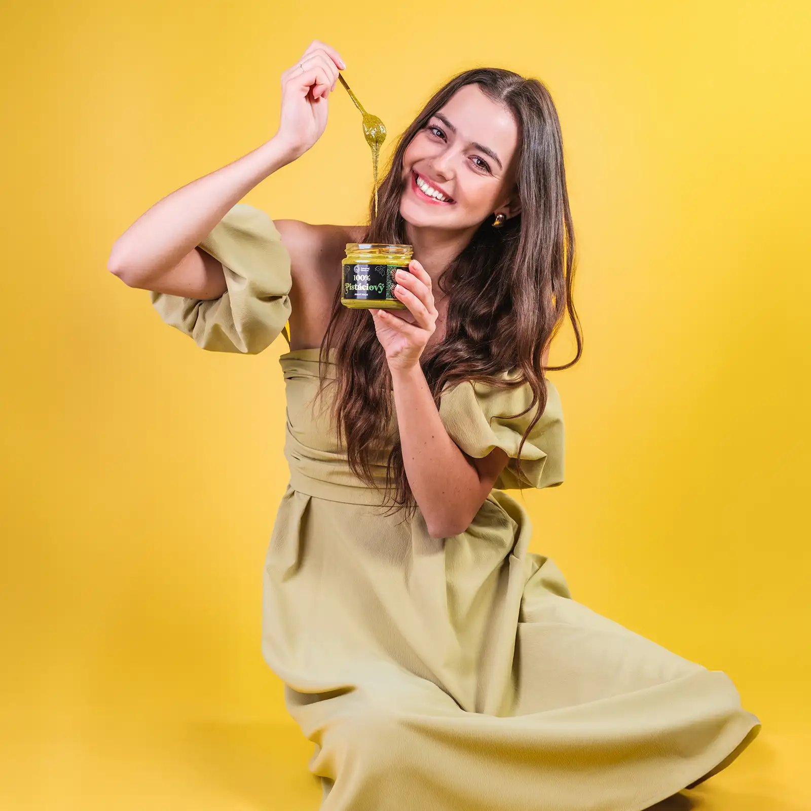 100% Pistáciové máslo jemné