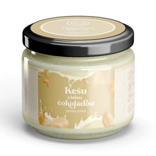 Jemný krém kešu s bílou čokoládou