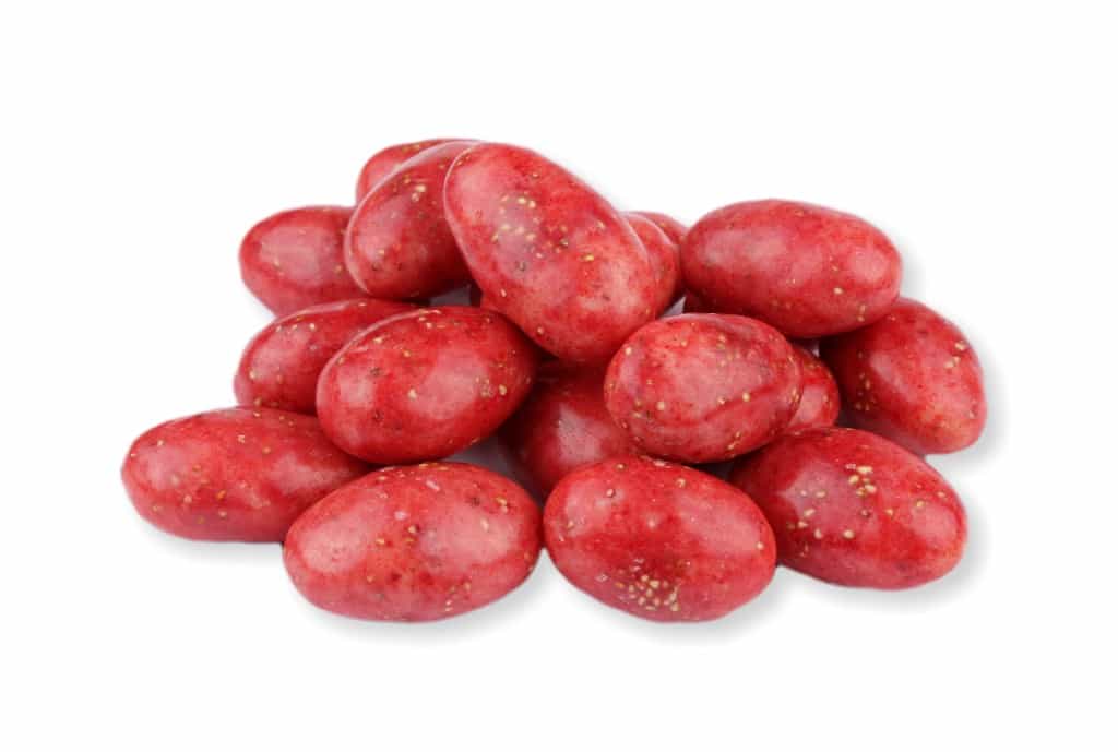 Mandle JAHODOVÉ bílá čokoláda