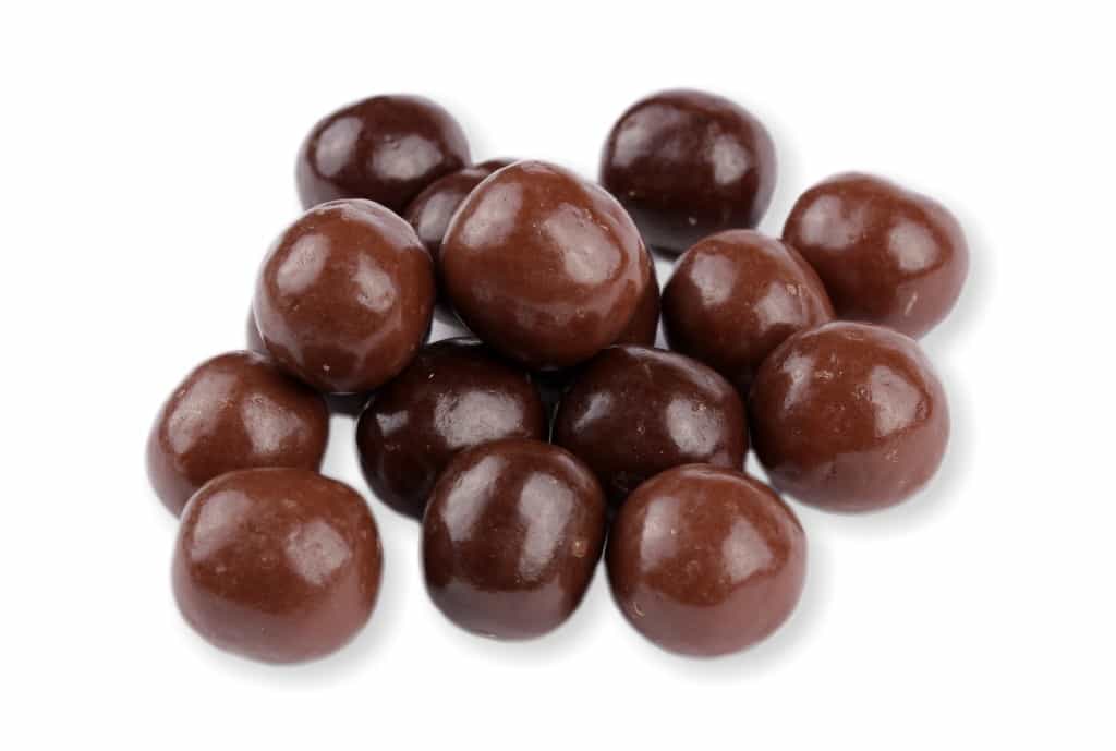 Marcipánové kuličky mix (mléčná, hořká čoko)