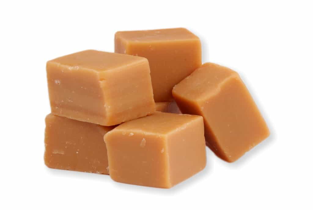 Karamelový fondán vanilka