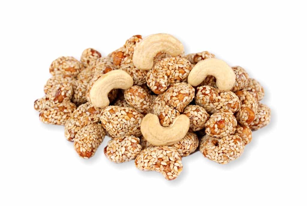 Kešu ořechy SEZAM a karamel