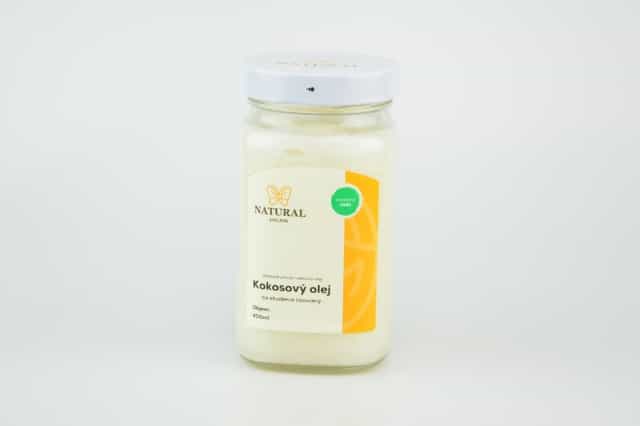 Kokosový olej za studena lisovaný BIO 450ml