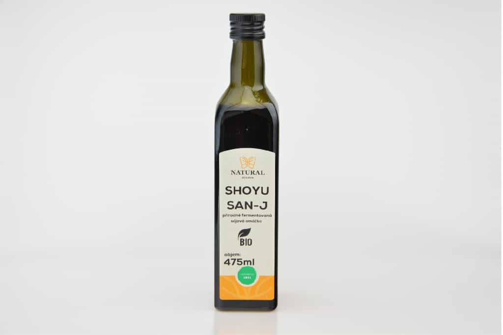 Shoyu san-j sojová omáčka BIO Natural 475ml