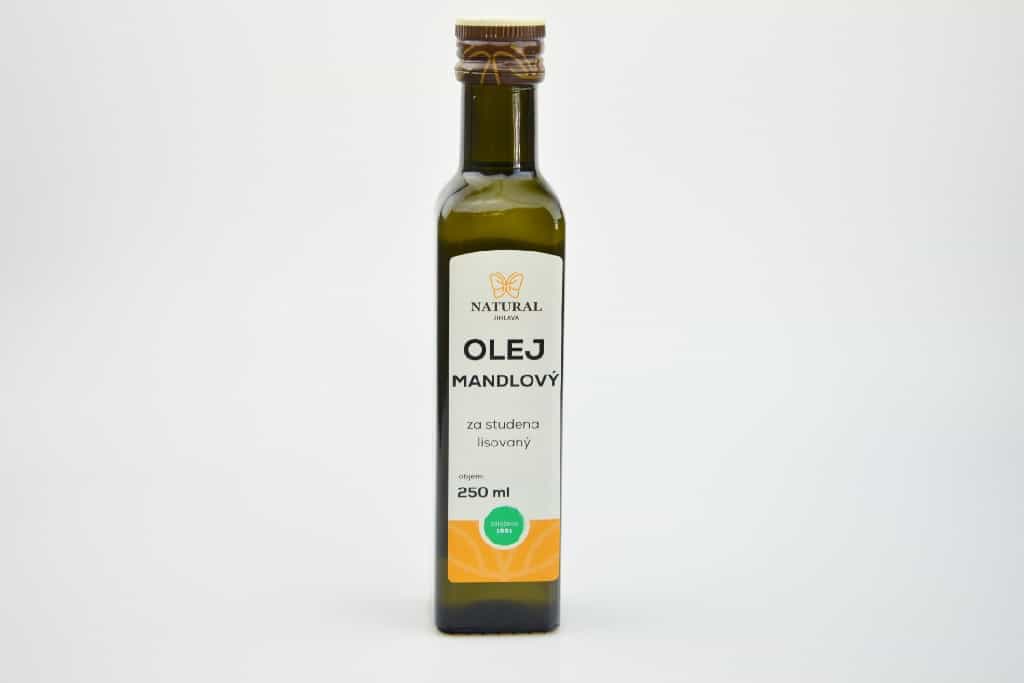 Olej mandlový za studena lisovaný Natural 250ml