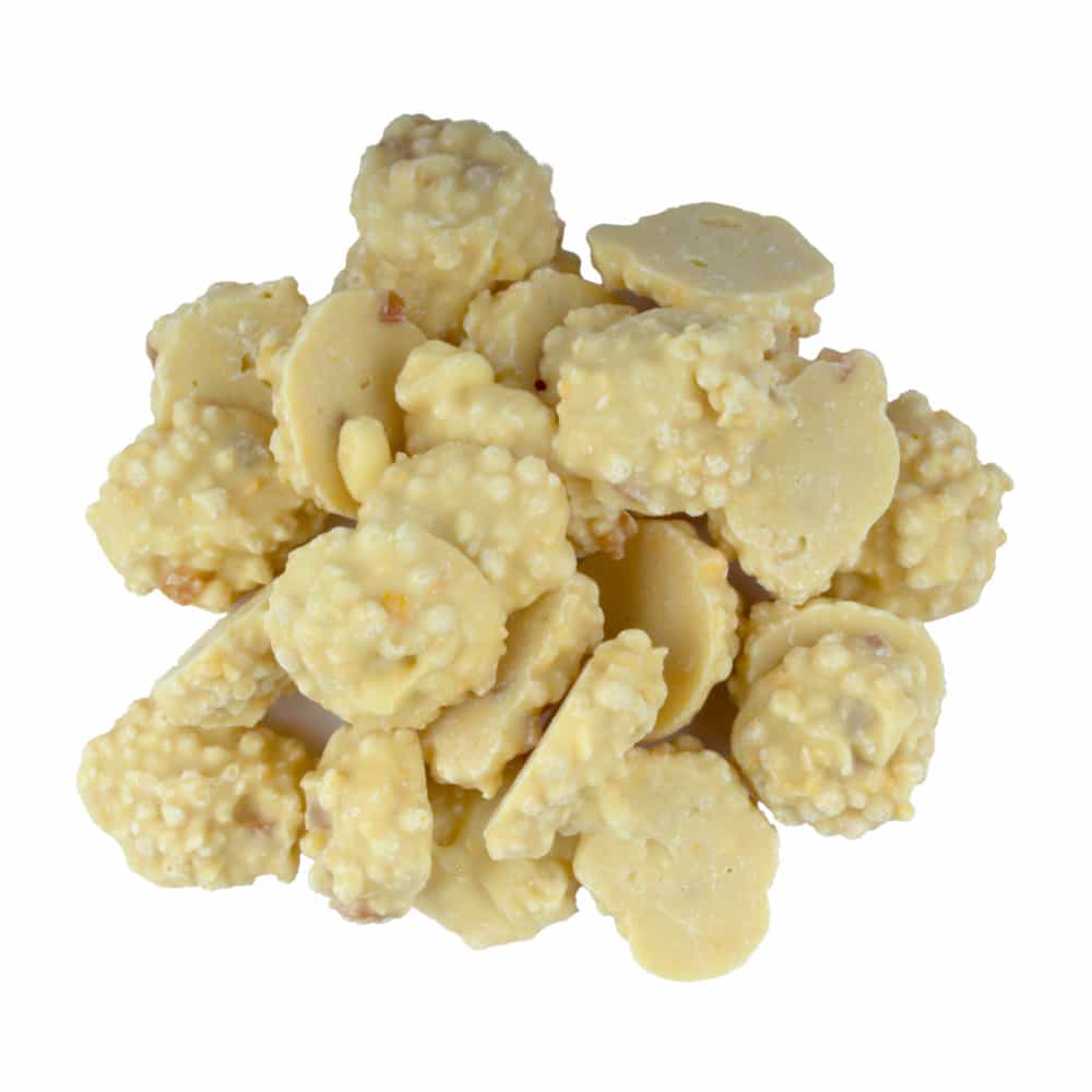 Hrudky MANGO a MARACUJA v jogurtové čokoládě