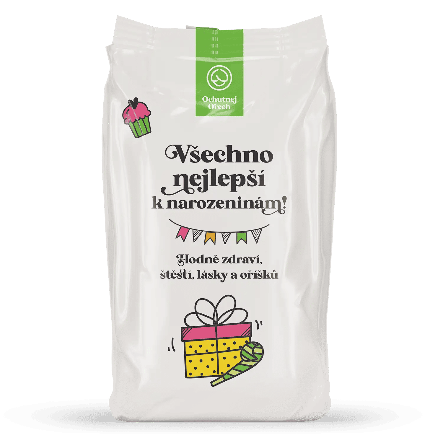 Mix oříšků Vše nejlepší k narozeninám